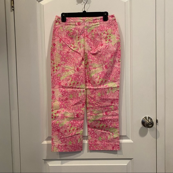 Lilly Pulitzer Beach Blanket Bingo Capri Pants - Picture 3 of 3